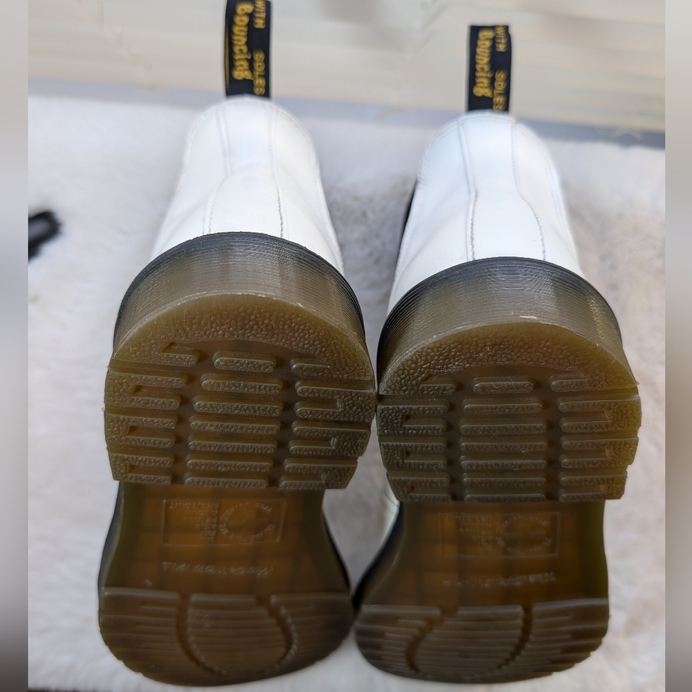 Dr. Martens 2976 Bex Chelsea Boots White | Men’s 8 / Women’s 9 | Platform Sole - Picture 14 of 16